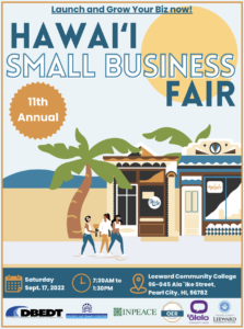 Hawaii Small Business Fair Flyer